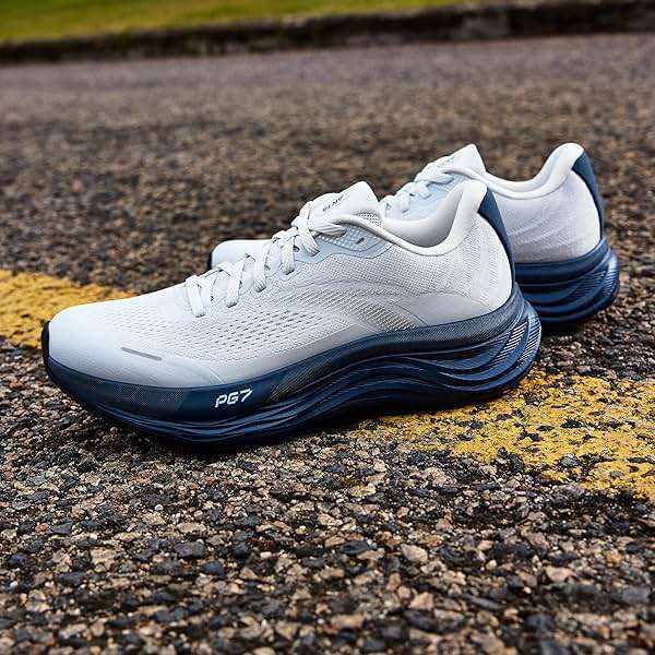 ANTA Men’s PG7 Running Shoes Cushioning Comfortable Breathable Athletic Workout Gym Cross Trainer Sports Sneakers - Image 3