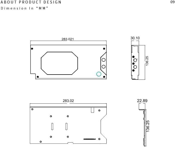 Copper GPU Water Cooling Block GPU Waterblock for Asus Rog Astral GeForce RTX 5090 O32G Gaming, for Asus Rog Astral LC RTX 5090 D O32G Gaming - Image 2