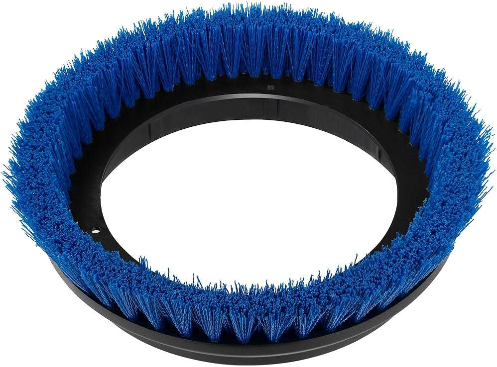 HHQ Commercial Scrub Brush for Orbital Floor Scrubber, Compatible with Oreck Orbiter XL ORB550MC, Bissell BGEM9000, 12" Diameter, Medium-Duty Brush, Blue - Image 5