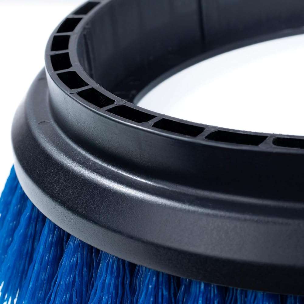 HHQ Commercial Scrub Brush for Orbital Floor Scrubber, Compatible with Oreck Orbiter XL ORB550MC, Bissell BGEM9000, 12" Diameter, Medium-Duty Brush, Blue - Image 6
