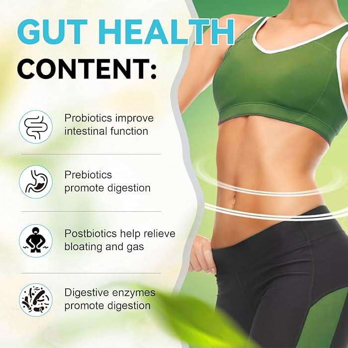 14-in-1 Gut Health with Probiotics, Prebiotics, Postbiotics & Digestive Enzymes for Women & Men, 60 Billion CFU Probiotics for Digestion, Strong Immunity, Skin, Complete Gut Health (120 Capsules) - Image 3