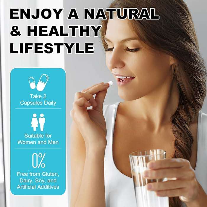 14-in-1 Gut Health with Probiotics, Prebiotics, Postbiotics & Digestive Enzymes for Women & Men, 60 Billion CFU Probiotics for Digestion, Strong Immunity, Skin, Complete Gut Health (120 Capsules) - Image 6