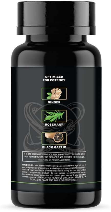Leviathan Nutrition Vital Heart: with Black Aged Garlic, Rosemary, Ginger, & CoQ10 - Image 3