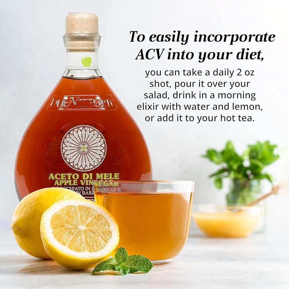 Due Vittorie Apple Vinegar - Easy to Drink Raw Apple Cider Vinegar Aged in Barrique Wine Barrels, Gourmet Vinegar for Cooking, Imported From Italy, All Natural - 8.45 fl oz / 250ml (Pack of 1) - Image 7