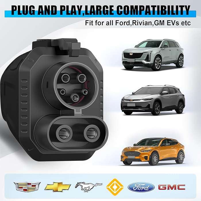 2026 Upgraded Tesla Supercharger to CCS1 Charger Adapter, [Max 500A 1000V] Fast Charge Electric Vehicle Charging Adapter, NACS to CCS Electric Vehicle Adapter Fit for All Ford EVs, GM, Rivian - Image 7