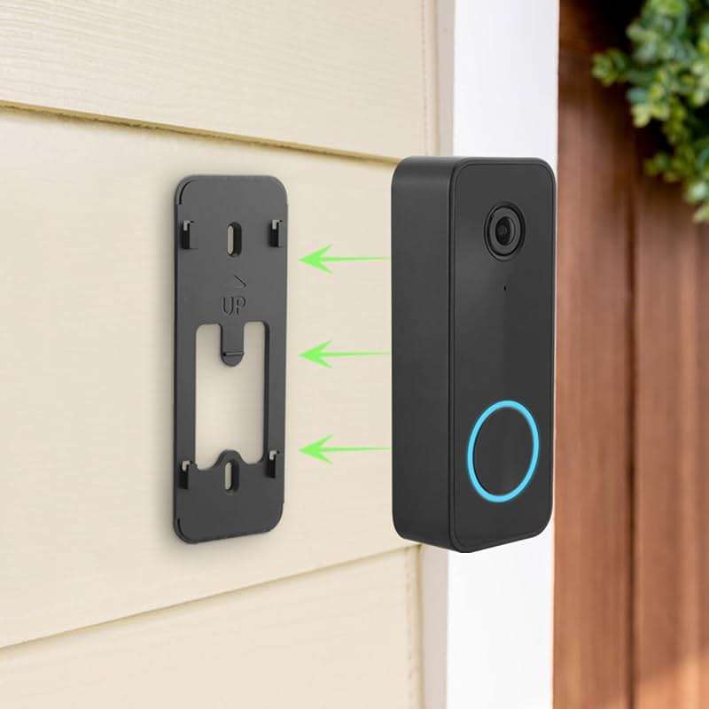 LEFXMOPHY Backplate for WYZE Video Doorbell v2, WVDWDV2 Back Plate Replacement Part Screw Mounting Holder Mount Accessory - Image 2