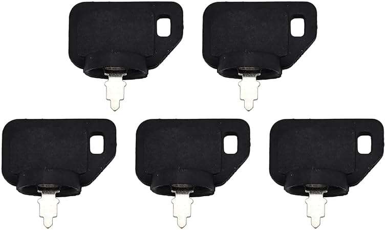 Congparts 5PCS 63-8360 103-2106 Ignition Key 1-603511 62-7770 700918 Compatible with Toro Exmark TimeCutter Zero Turn, Lazer Z Series Compatible with Titan Z-Master, Turf Ranger, Turf Tracer - Image 1