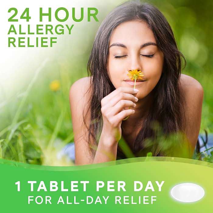 Curist Cetirizine Hydrochloride 10mg Tablet (365 Count) Effective Allergy Medicine with 24 Hour Relief of Runny Nose, Sneezing Relief, Itchy Throat Relief, & Runny Eyes - Antihistamines for Adults - Image 2