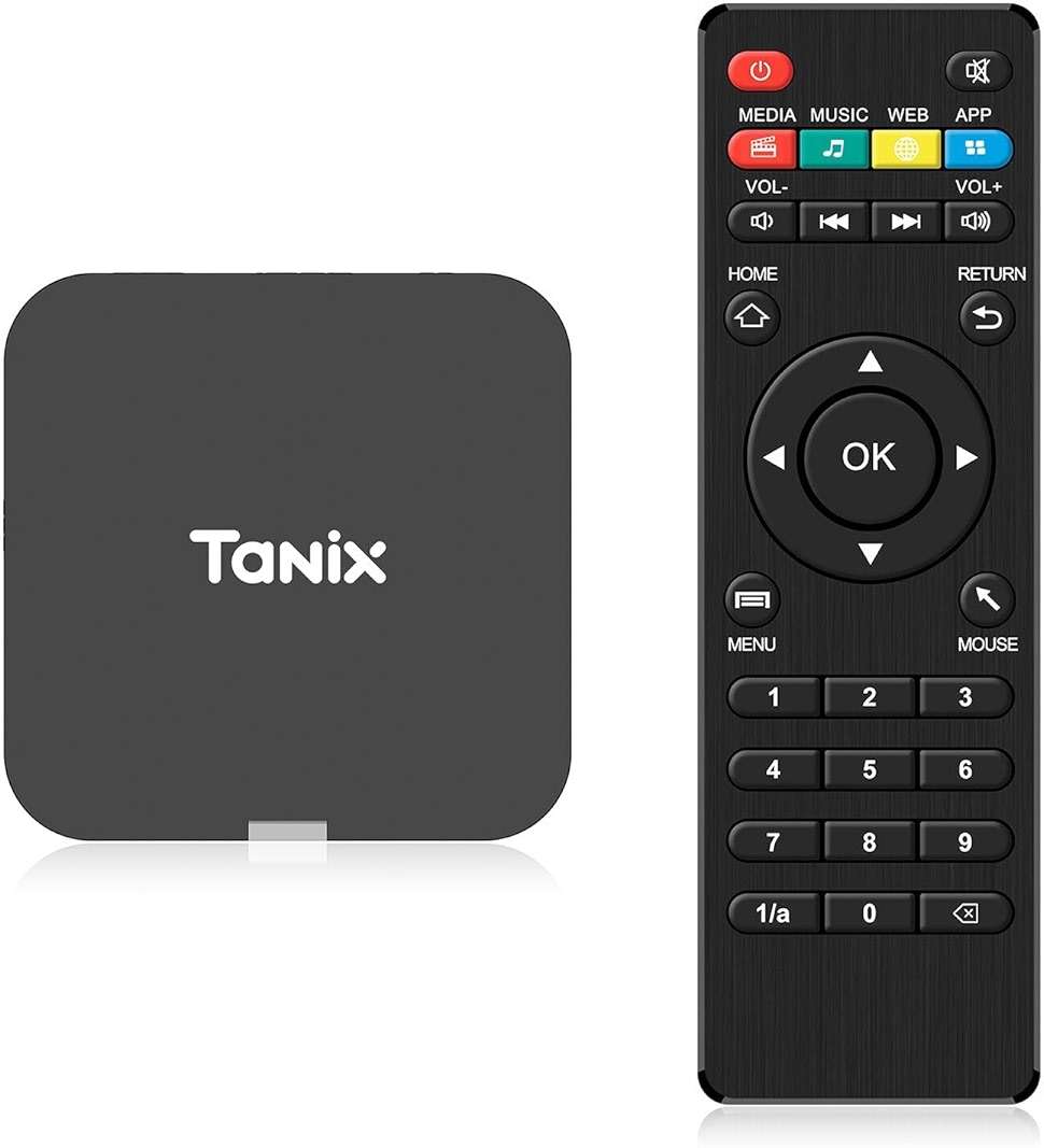 Android TV Box 10.0, Tx1 Mini Tv Box 2GB RAM 16GB ROM, Allwinner H313 Quad-Core ARM Cortex A53 Android Box, Support USB and 2.4G WiFi Compact 4k Smart TV Box. - Image 1