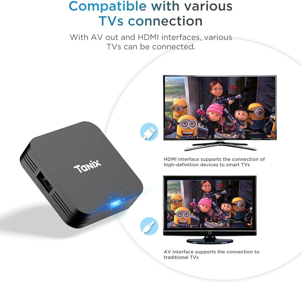 Android TV Box 10.0, Tx1 Mini Tv Box 2GB RAM 16GB ROM, Allwinner H313 Quad-Core ARM Cortex A53 Android Box, Support USB and 2.4G WiFi Compact 4k Smart TV Box. - Image 9