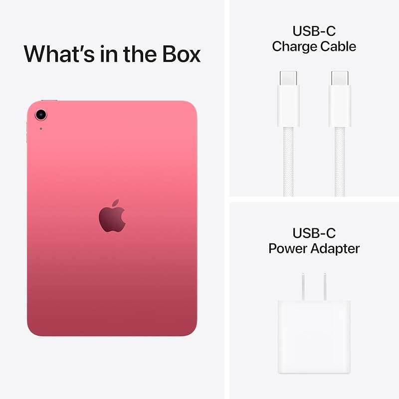 Apple iPad 11-inch: A16 chip, 11-inch Model, Liquid Retina Display, 128GB, Wi-Fi 6, 12MP Front/12MP Back Camera, Touch ID, All-Day Battery Life — Pink - Image 7