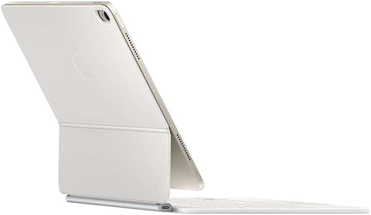 Apple Magic Keyboard: Keyboard and Case for iPad Air 13-inch (M2, M3, and M4), US English — White - Image 5