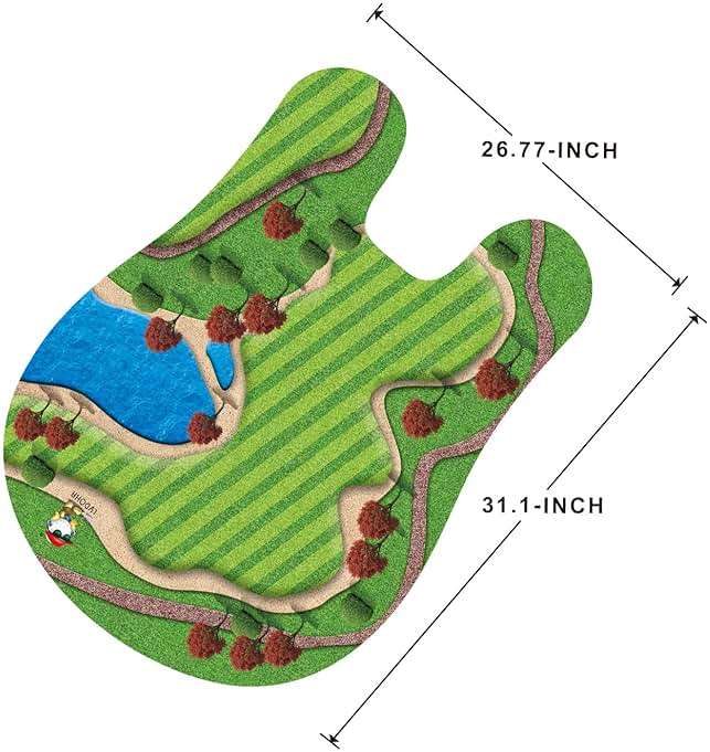GOODLYSPORTS Toilet Golf, Mini Golf Game - Gag Gifts Funny Adult - Dad Gifts from Daughter, Funny Gift for Men, Adults, Boyfriend, Golfers, Birthday, Christmas - White Elephant Gifts for Adults - Image 2