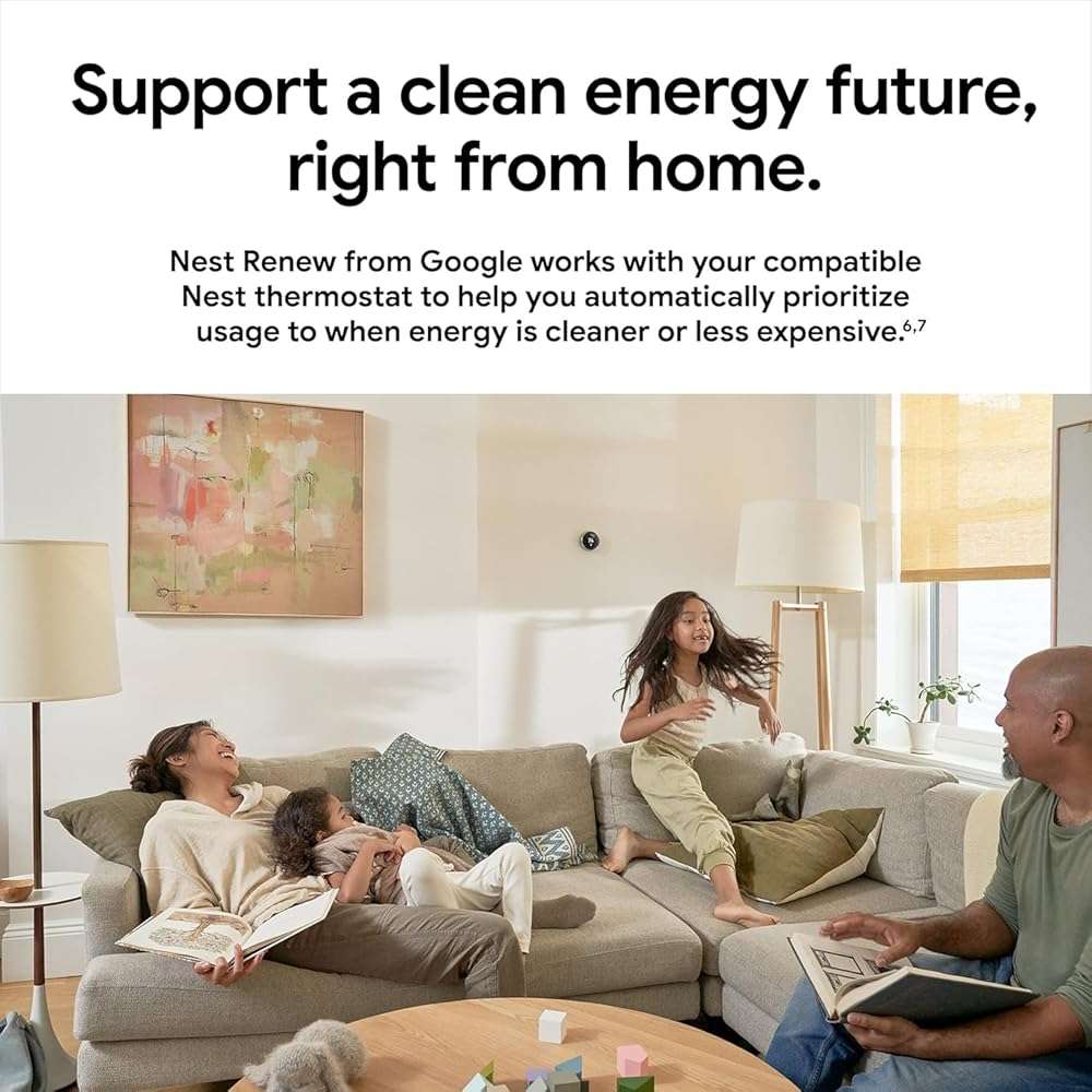 Google Nest Learning Thermostat - 3rd Gen - Programmable Smart Thermostat for Home - Compatible with Alexa (White) - Image 4