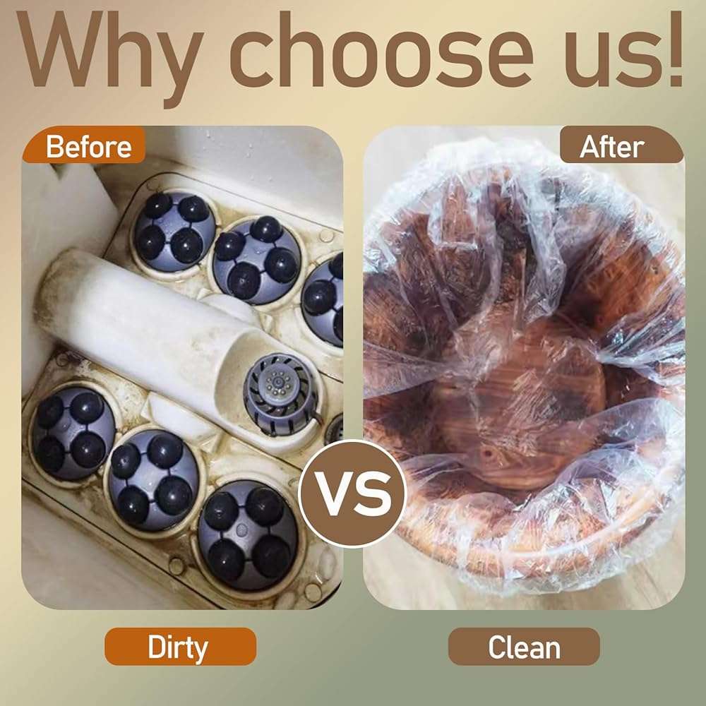 Pedicure Spa Chair Cover Liners - Clear Foot Spa Liners Disposable Plastic Foot Bath Liners Disposable Pedicure Bowl Liner Plastic Footsie Bath Covers Essential Beauty Salon Spa Supplies 10PCS - Image 5