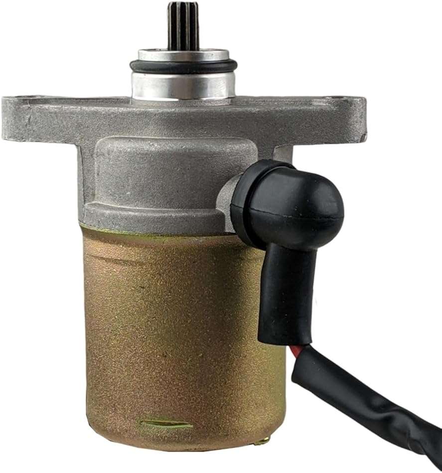 RedCap 10 Teeth Starter Motor for GY6 50cc 60cc 70cc 72cc Tao Tao ATM50A BWS 50 Cruiser 50 CY50D Milano EVO 50 GT5-50 CY50T3 Magic 50 New Speedy 50 Venus 50 CY50A VIP 50 Pony 50 Scooter Moped - Image 5