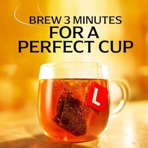 Lipton English Breakfast Black Tea Bags, Caffeinated Classic Tea, Rich, Aromatic Flavor, 20 Total Bags - Image 6