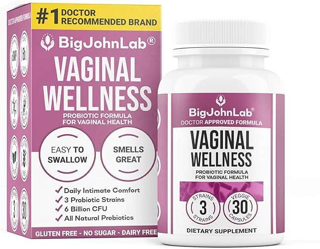 BIGJOHNLAB® - Women’s Vaginal Probiotics – PH Balance, Odor Control, Yeast, Microbiome & Feminine Health – 6B CFU, Licorice Root – Clinically Tested for Freshness & Balance – 30 CT - Image 2