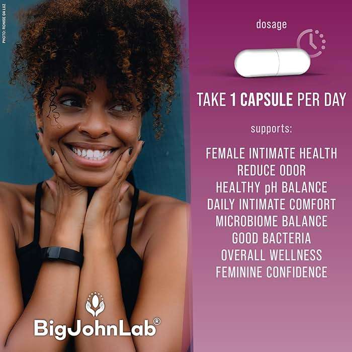 BIGJOHNLAB® - Women’s Vaginal Probiotics – PH Balance, Odor Control, Yeast, Microbiome & Feminine Health – 6B CFU, Licorice Root – Clinically Tested for Freshness & Balance – 30 CT - Image 5