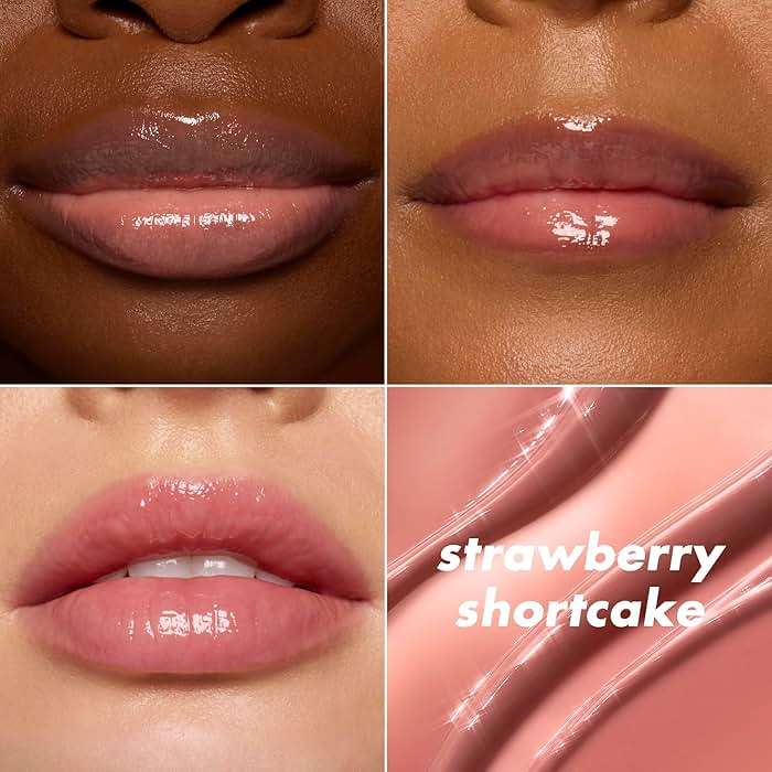 e.l.f. Glow Reviver Melting Lip Balm, Hydrating Tinted Lip Balm For A Glossy Finish & Soft, Supple Lips, Vegan & Cruelty-Free, Strawberry Shortcake - Image 2