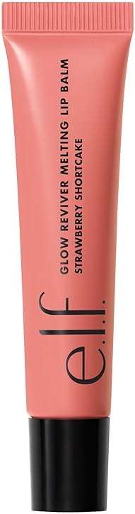 e.l.f. Glow Reviver Melting Lip Balm, Hydrating Tinted Lip Balm For A Glossy Finish & Soft, Supple Lips, Vegan & Cruelty-Free, Strawberry Shortcake - Image 8