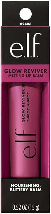 e.l.f. Glow Reviver Melting Lip Balm, Hydrating Tinted Lip Balm For A Glossy Finish & Soft, Supple Lips, Vegan & Cruelty-Free, Yummy Gummy - Image 9