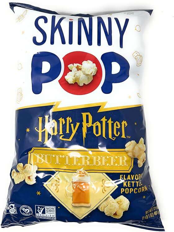 SKINNYPOP Harry Potter™ Butterbeer Flavored Kettle Popcorn, 17 oz bag - Image 1