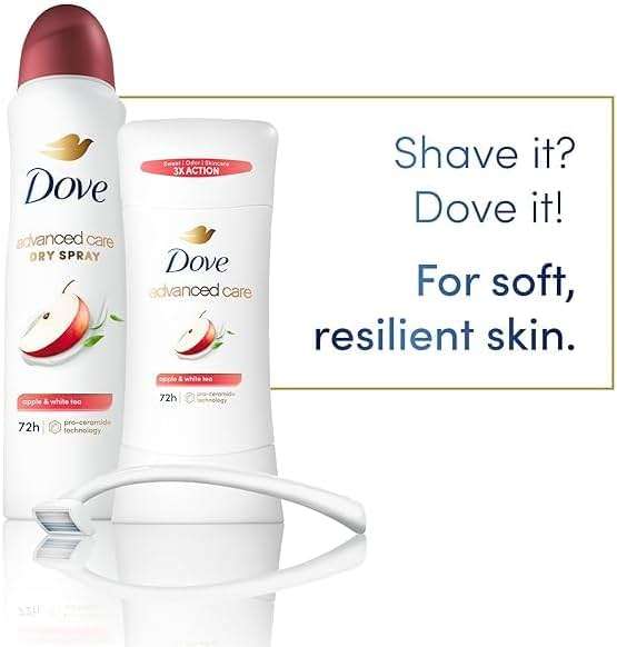 Dove Advanced Care Deodorant Stick Apple & White Tea with 72-hour Sweat & Odor Protection, 2.6 oz (Pack Of 3) - Image 3
