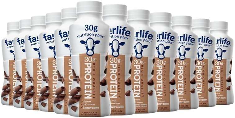 Nutrition PIan - ChocoIate High Protein Milk Shake - 30g protein (8 Pack) - Image 1