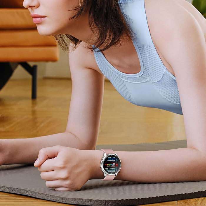 Fintie 3 Packs Screen Protector Case Compatible with Garmin Venu 3S (41mm), Soft TPU Plated Bumper Full Cover Protective Cases [Scratch-Proof] (Black/Silver/Clear) - Image 2