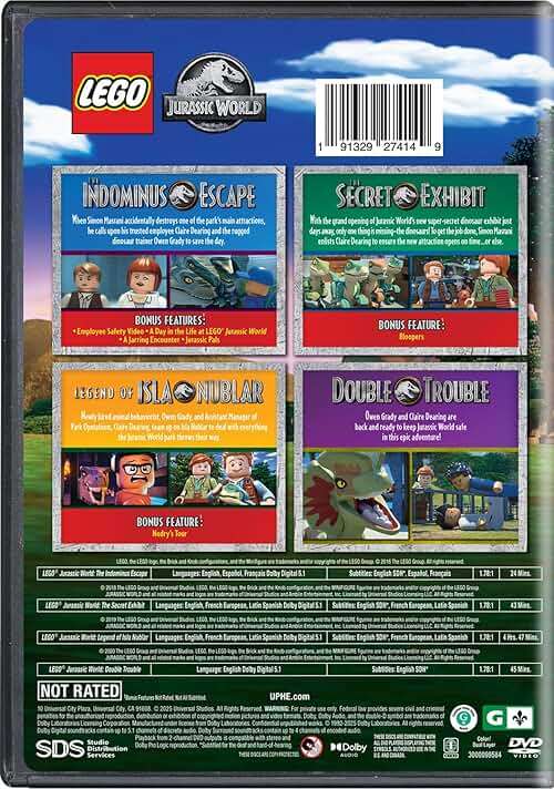 LEGO Jurassic World Collection [DVD] - Image 3