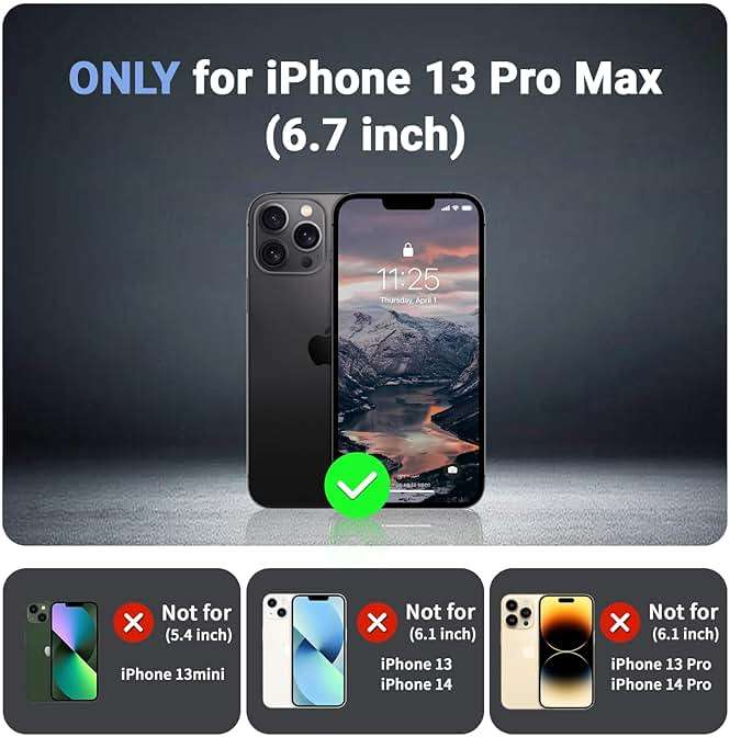 jaroco Magnetic for iPhone 13 Pro Max Case, [Compatible with MagSafe][Military Grade Drop Protection][Heavy Duty Protection][Non-Slip][Shockproof] 2-Layer Durable Bumper Phone Case 6.7''-Black - Image 7