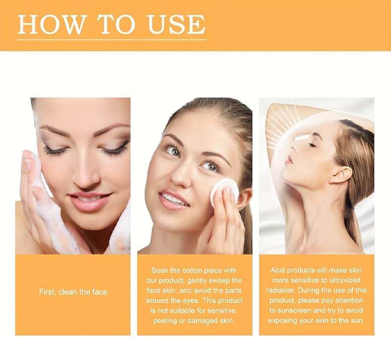 7% Glycolic Acid Exfoliating Toner, Gentle Exfoliating Toner, Smooth Skin, Restores Skin Vitality and Refreshing, Hydrating Formula, Pore Minimizer-240ml/8.44 fl.oz. - Image 7