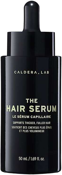 Caldera + Lab The Hair Serum | Men’s Thickening Serum for Thinning & Receding Hair, Supports Fuller & Stronger-Looking Hair, Dermatologically Tested - All Hair Types - Image 1