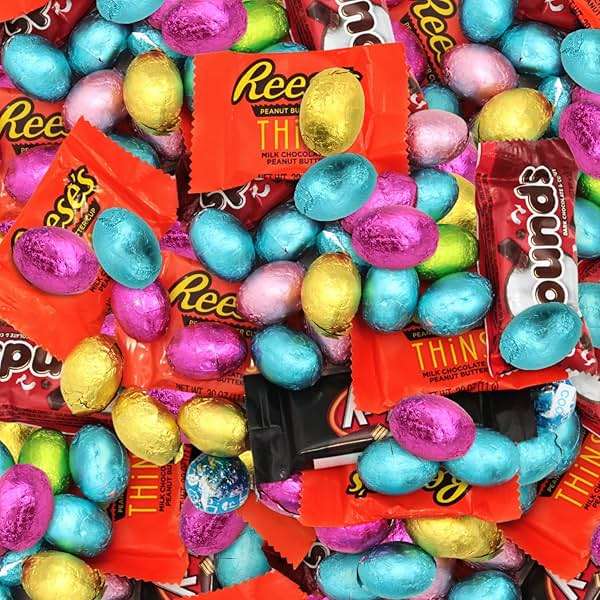 Chocolate Assorted Bulk Candy Variety Pack 5lb - Mini Chocolate Bars, Milk & Dark Chocolate Mix - Individually Wrapped Bulk Candy for Office Snacks, Party Favors and Treat Bags - Image 5