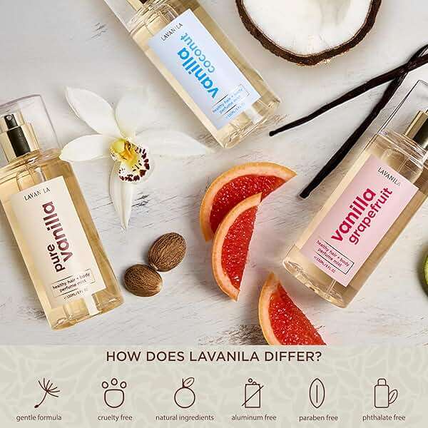 Lavanila Vanilla Coconut Hair & Body Mist for Women, 5 Oz – Tropical Vanilla Body Spray, Hair Perfume & Fragrance with Madagascar Vanilla – Lightweight Women’s Fragrance for Hair & Skin - Image 4