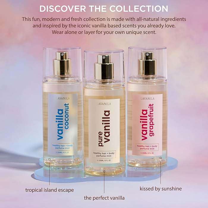 Lavanila Vanilla Coconut Hair & Body Mist for Women, 5 Oz – Tropical Vanilla Body Spray, Hair Perfume & Fragrance with Madagascar Vanilla – Lightweight Women’s Fragrance for Hair & Skin - Image 7