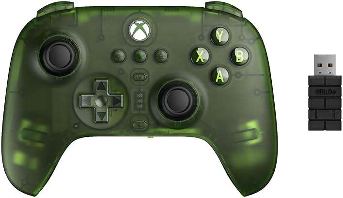 8BitDo Ultimate 3-Mode Controller, Hall Effect Joysticks, Pro Back Buttons, Wired Only for Xbox Series X|S & Xbox One, Compatibility with Apple, Windows & Android, Officially Licensed (Jade) - Image 3