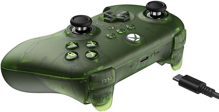 8BitDo Ultimate 3-Mode Controller, Hall Effect Joysticks, Pro Back Buttons, Wired Only for Xbox Series X|S & Xbox One, Compatibility with Apple, Windows & Android, Officially Licensed (Jade) - Image 4