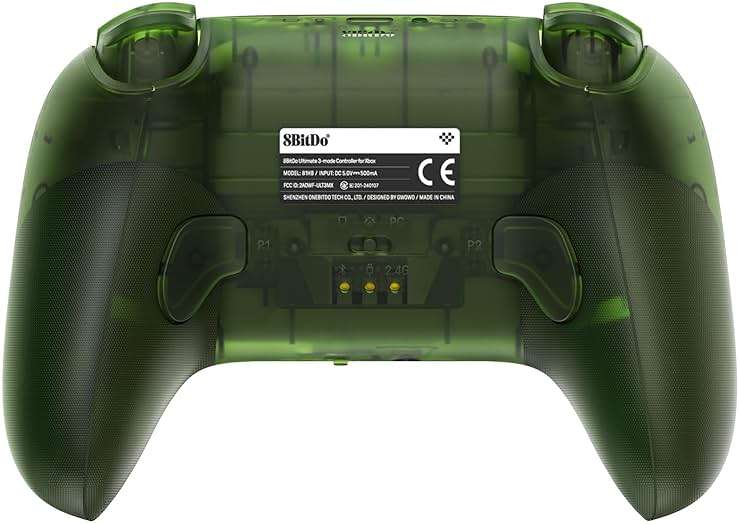 8BitDo Ultimate 3-Mode Controller, Hall Effect Joysticks, Pro Back Buttons, Wired Only for Xbox Series X|S & Xbox One, Compatibility with Apple, Windows & Android, Officially Licensed (Jade) - Image 5