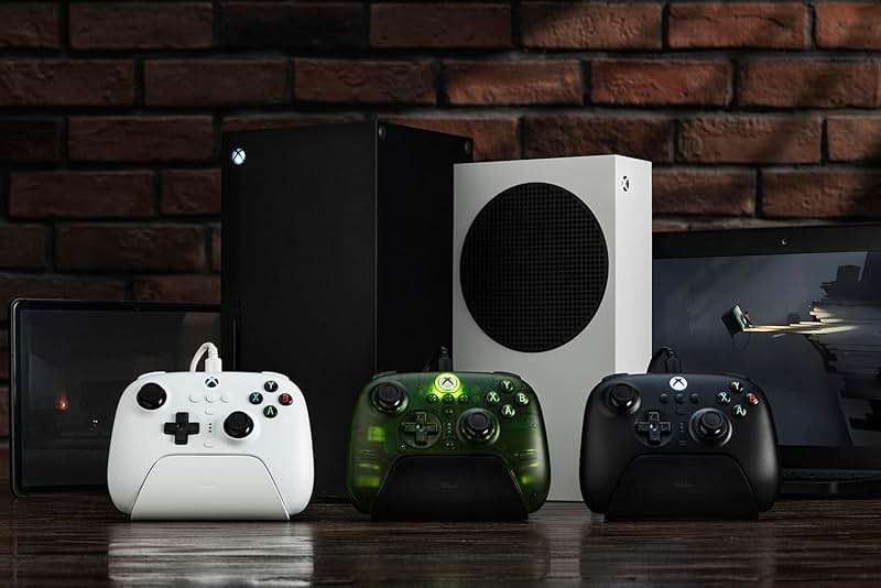 8BitDo Ultimate 3-Mode Controller, Hall Effect Joysticks, Pro Back Buttons, Wired Only for Xbox Series X|S & Xbox One, Compatibility with Apple, Windows & Android, Officially Licensed (Jade) - Image 7