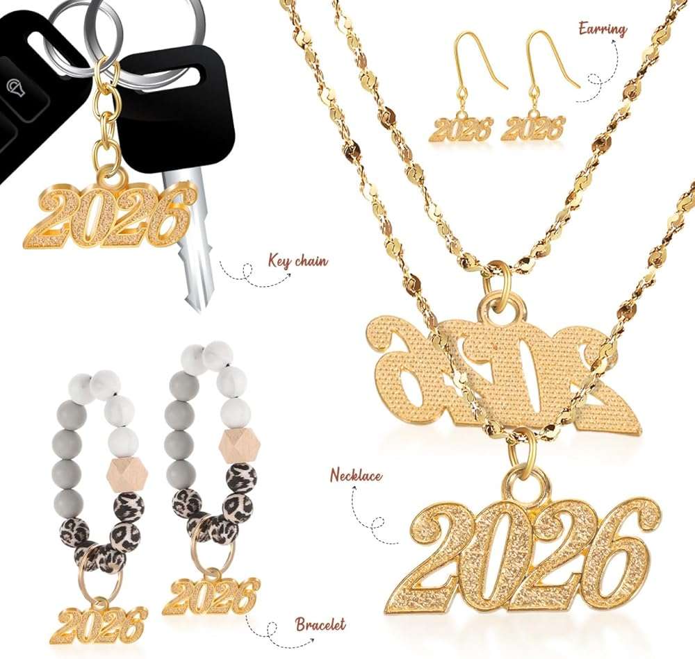 Operitacx 2025 Charm Graduation Cap Tassel Charm - 50Pcs Pendant DIY Jewelry Making Set - Image 4