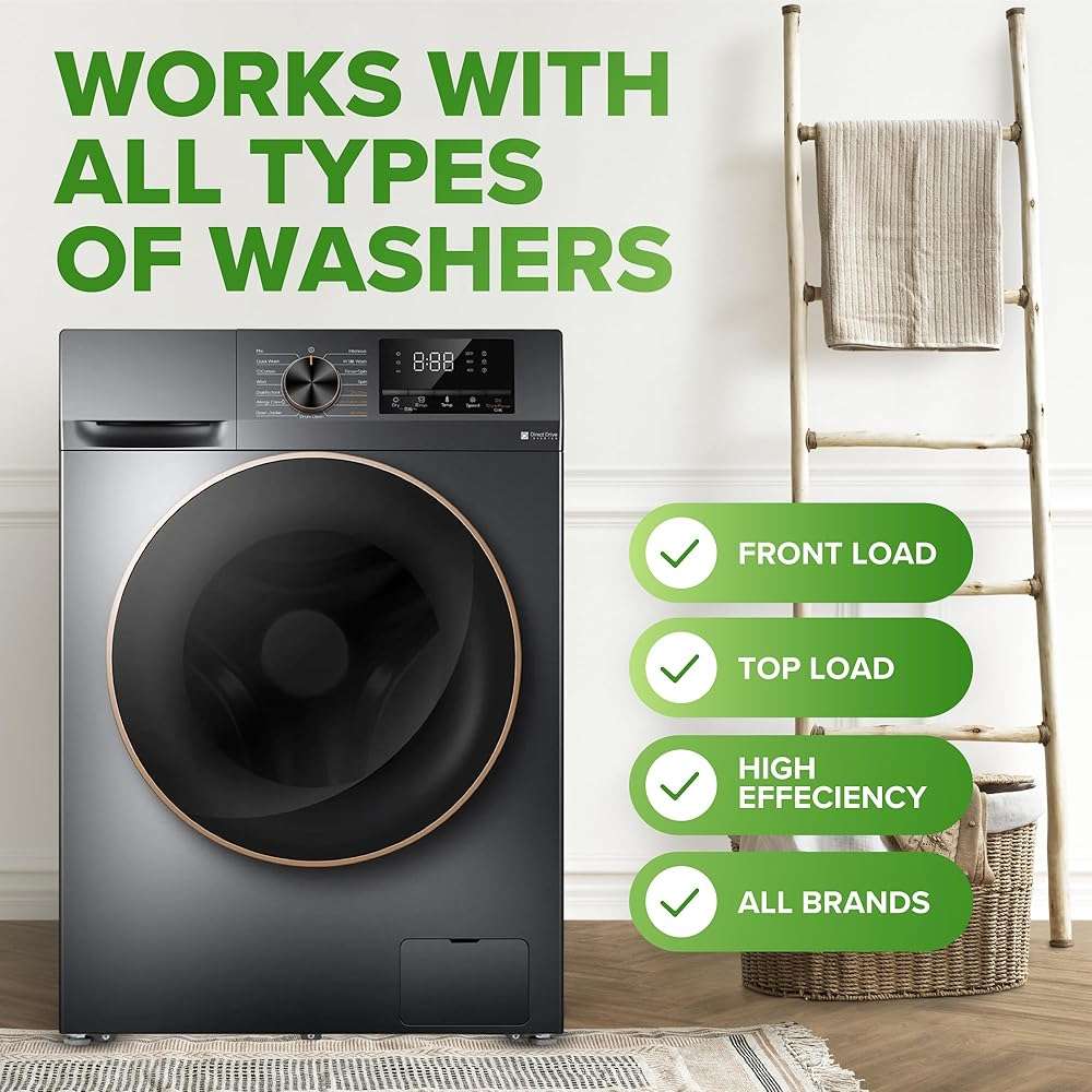 Renuv® Washing Machine Cleaner + Dishwasher Cleaner Bundle - Heavy Duty Appliance Deep Cleaning, Descaling and Deodorizing - Image 3
