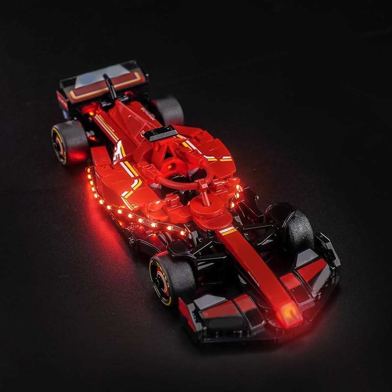 BRICKSHINING LED Lighting Compatible with Lego Speed Champions Ferrari SF-24 F1 Race Car, Light Kit Compatible with Lego 77242, NOT Included The Model Set - JUST Lights - Image 2