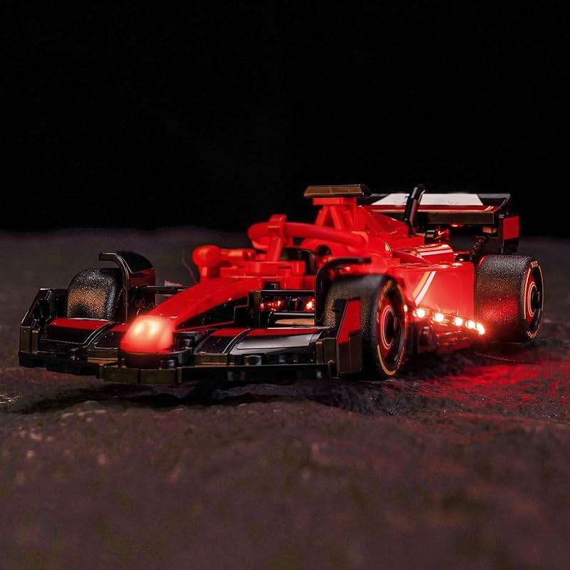 BRICKSHINING LED Lighting Compatible with Lego Speed Champions Ferrari SF-24 F1 Race Car, Light Kit Compatible with Lego 77242, NOT Included The Model Set - JUST Lights - Image 7