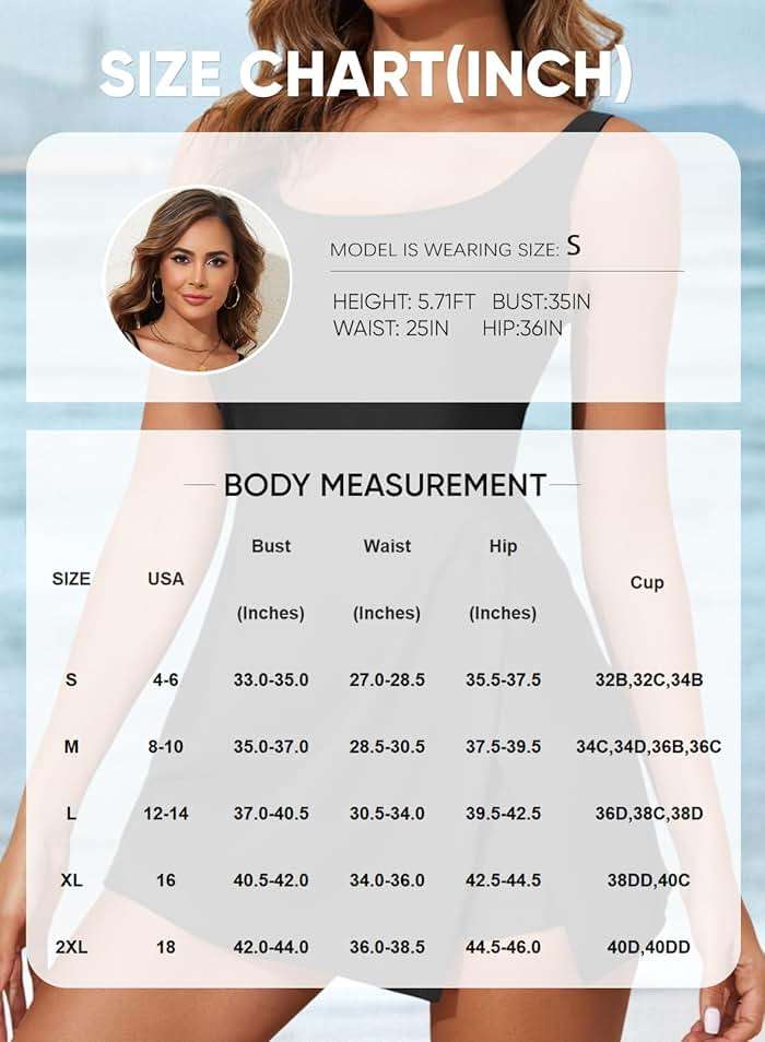Aleumdr One Piece Swimdress Swimsuit for Women Tummy Control Split Swim Dress Skirt Bathing Suit with Pockets - Image 6