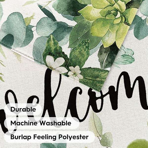 AVOIN colorlife Set of 12 Seasonal Holiday Garden Flag 12x18 Inch Double Sided Outside, Welcome Farmhouse Yard Outdoor Flag - Image 7