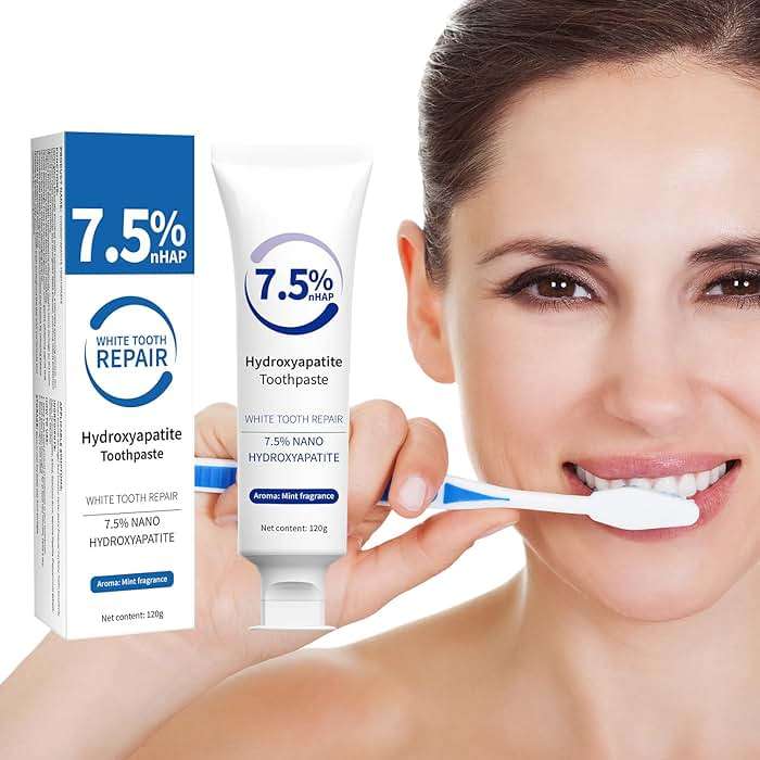 Hydroxyapatite Toothpaste SP-6 Probiotic Toothpaste Set for Enamel Protection and Tooth Strengthening Fresh Breath Gum Health Fluoride-Free whitening toothpasteToothpaste for Sensitive Teeth - Image 3