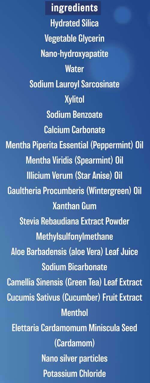 10% Nano Hydroxyapatite Toothpaste (Fluoride Free), with Nano Silver, Natural, Remineralizing, Whitening, Sensitive Teeth, SLS Free, Xylitol Nano-Hydroxyapatite Toothpaste for All Ages, 3.5 oz - Image 5