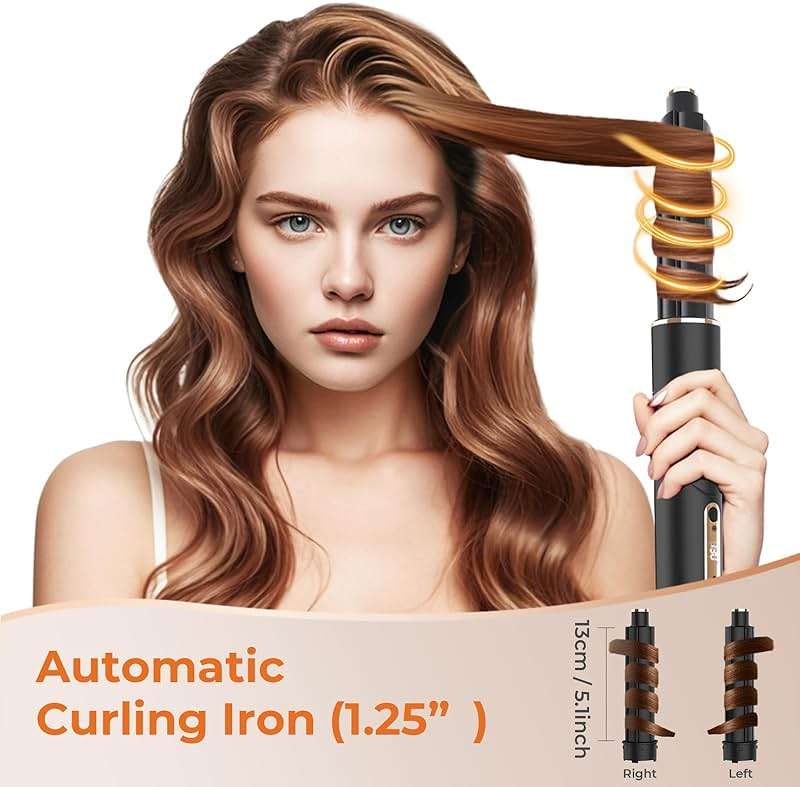 OUDIM 6-in-1 Multi-Functional Hot Air Comb, Interchangeable Brush Head, Negative Ion Hair Dryer Brush and Styler, Brushless Motor with 110000 RPM High-Speed, Rapid Drying, Storage Bag. - Image 6